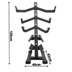 Suporte torre para puxadores anatômico | iniciativa fitness