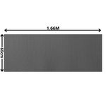 Tapete de yoga cinza 6mm antiderrapante pilates