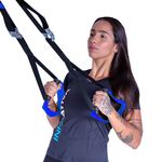 Fita de suspensão trx reforçada com catraca| iniciativa fitness