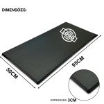 Kit 10 colchonete academia ag80 95x50x3 personalizável com sua logo