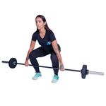 Barra olimpica feminina - 15kg | iniciativa fitness