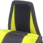 Caneleira de peso 8kg amarelo neon - par | iniciativa fitness