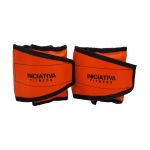 Caneleira de peso 3kg laranja neon - par | iniciativa fitness