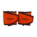 Caneleira de peso 5kg laranja neon - par | iniciativa fitness