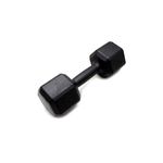 Dumbbell sextavado 22kg pintado - unidade | iniciativa fitness