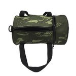 Bolsa esporte cilindro multiuso camuflada