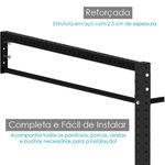 Rack de parede para agachamento gaiola de 1 módulos | iniciativa fitness