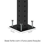 Rack de parede para agachamento gaiola de 3 módulos | iniciativa fitness