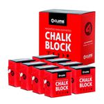Carbonato de magnésio chalk block 56g 4climb - 8 unidades