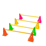 KIT CONE DE SILICONE 10 UNIDADE + 5 BARREIRAS DE AGILIDADE