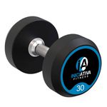 Kit dumbbell 12 a 30kg topcolor vulcanizado monobloco par