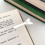 Marcador de página borboleta prata 925