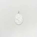 Pingente medalha Santa Rita de Cássia prata 925 