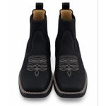 Botina Texana Brahman Boots Preta