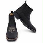 Botina Texana Brahman Boots Preta