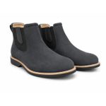 Kit Brahman Boots: Botina Braquiado Preto + Cinto Dupla Face
