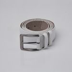 Cinto Branco Masculino Fasolo Largo