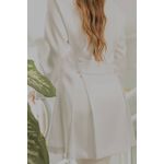 Jaleco Feminino Saia - Branco