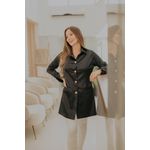 Jaleco Feminino Saia - Preto