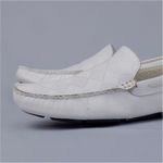 Sapato Branco Masculino Mocassim