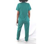 Camisa Scrub Verde Jade Feminino Pijama Cirúrgico 