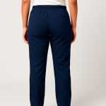 Calça Feminina em Gabardine Azul Marinho