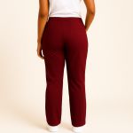 Calça Marsala Gabardine Scrub Pijama Cirúrgico