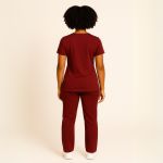 Camisa Marsala Scrub Basic Pijama Cirúrgico