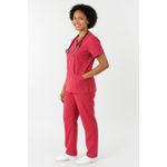 Calça Rosa Pink Gabardine Scrub Pijama Cirúrgico