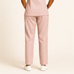 Calça Rosa Bebê Gabardine Scrub Pijama Cirúrgico