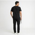 Camisa Scrub Preta Masculina - Privativo Pijama Cirúrgico