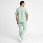 Calça Verde Água Masculina Gabardine Pijama Cirúrgico