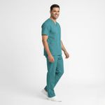 Camisa Scrub Verde Jade Masculina - Privativo Pijama Cirúrgico