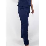 Calça Feminina em Gabardine Azul Marinho