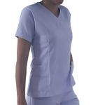 Camisa Scrub Pijama Cirúrgico Lilás - Gabardine