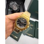 Audemars Piguet Dourado Bateria Copia