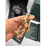 Audemars Piguet Dourado Bateria Copia