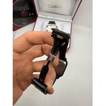 Relogio Cartier Santos Borracha Automático Black