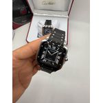 Relogio Cartier Santos Borracha Automático
