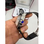 Relogio Cartier Santos Borracha Automático