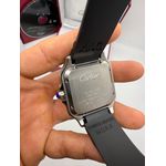 Relogio Cartier Santos Borracha Automático