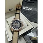 Relogio Montblanc Couro