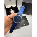 Relogio Montblanc Couro Automático Prata