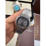 Relogio Patek Philippe Nautilus Prata