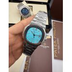 Relogio Patek Philippe Nautilus Prata