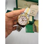 Relogio Rolex Datejust Jubille Pedra 31MM
