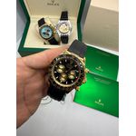Relogio Rolex Daytona Fundo Aberto Borracha