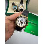 Relogio Rolex Daytona Fundo Aberto Borracha