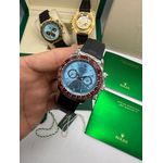 Relogio Rolex Daytona Fundo Aberto Borracha