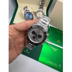 Relogio Rolex Daytona Fundo Aberto Prata